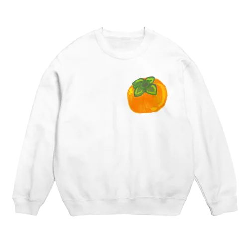 熟れた柿 Crew Neck Sweatshirt