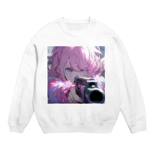 火花散る戦場 Crew Neck Sweatshirt