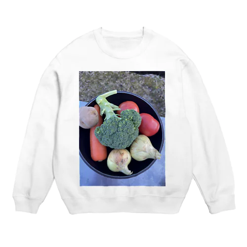 野菜の子供達 Crew Neck Sweatshirt