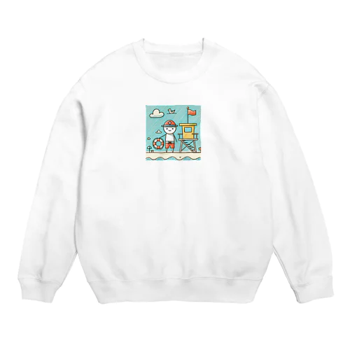 ライフガード Crew Neck Sweatshirt