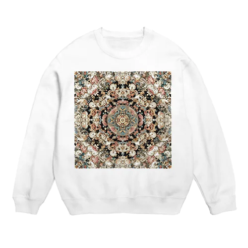 Renaissance  baroque模様　ヨーロピアン Crew Neck Sweatshirt