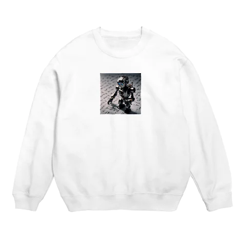 作曲ロボット Crew Neck Sweatshirt