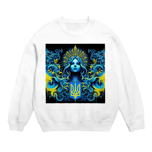 ウクライナ　モコシ神話　Renaissance Crew Neck Sweatshirt