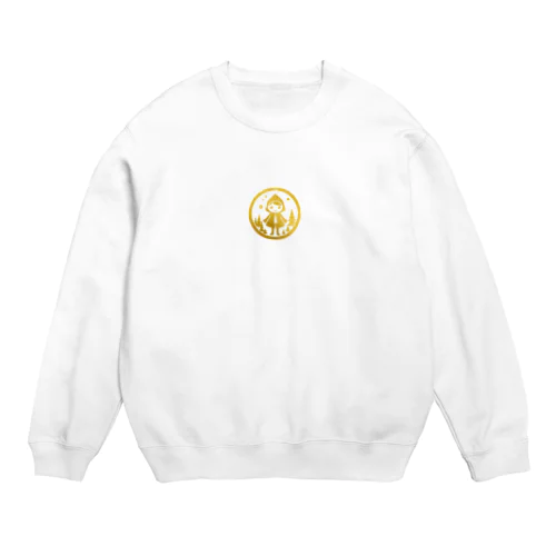 金箔　少女 Crew Neck Sweatshirt