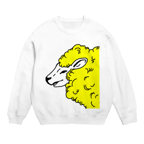 憧れのブロンド羊ヘア Crew Neck Sweatshirt