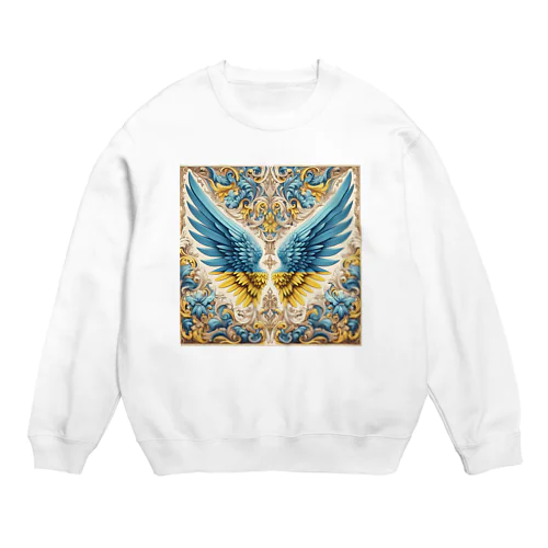 翼　ウクライナRenaissance 16世紀 Crew Neck Sweatshirt