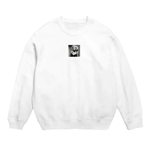 マリリンモンロー Crew Neck Sweatshirt