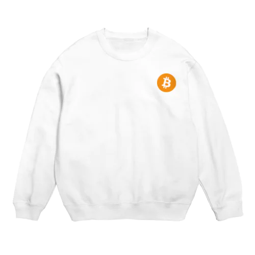 Bitcoin ビットコイン Crew Neck Sweatshirt