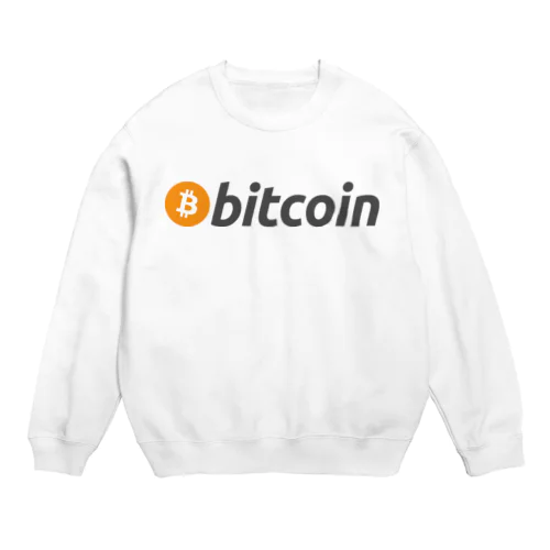 Bitcoin ビットコイン Crew Neck Sweatshirt