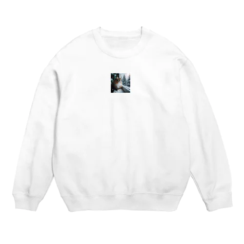 ノルウェージャンフォレストキャット　Tシャツ　クリアファイル　パーカー Crew Neck Sweatshirt