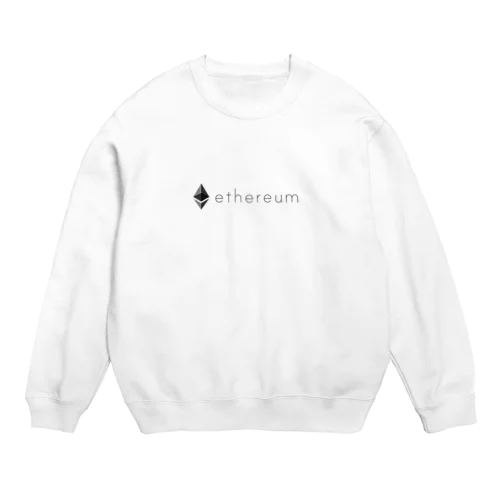 Ethereum イーサリアム Crew Neck Sweatshirt