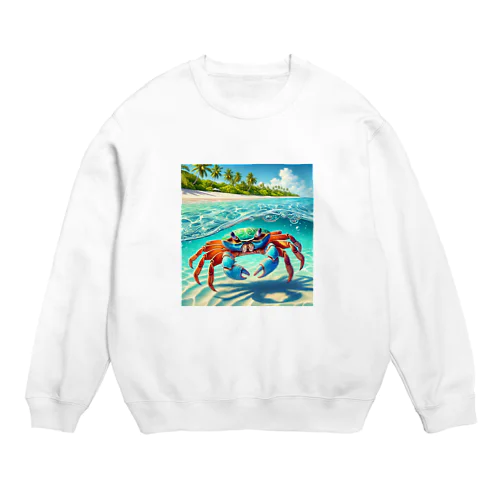 Underwater Walk 「水中散歩」 Crew Neck Sweatshirt