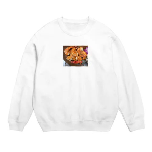 Fake food③ Crew Neck Sweatshirt