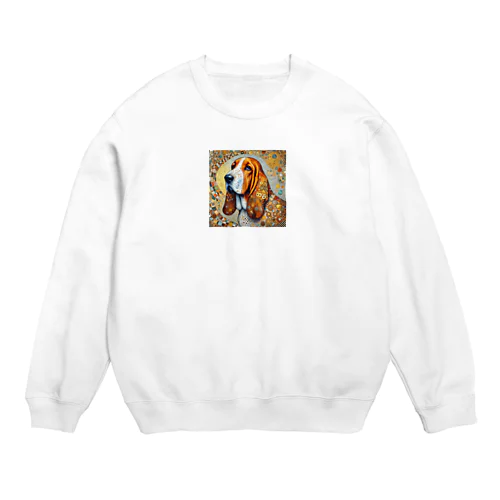 我が麗しのファムファタール、耳タレ犬 Crew Neck Sweatshirt