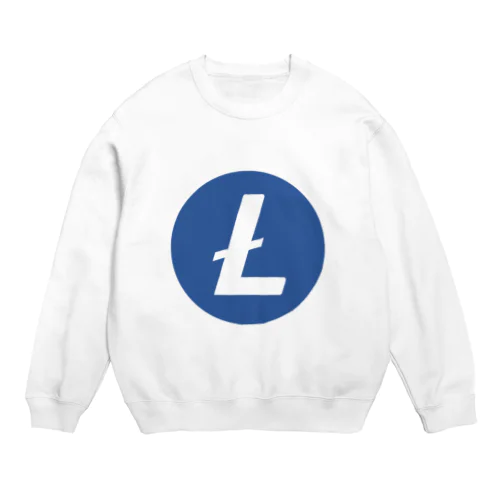 Litecoin ライトコイン Crew Neck Sweatshirt