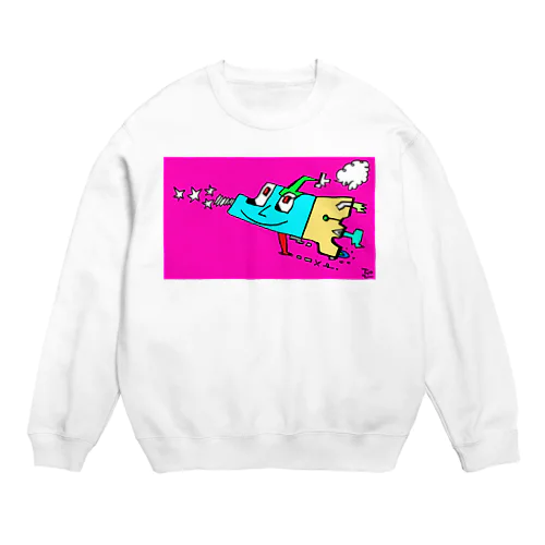 飛行(2) Crew Neck Sweatshirt