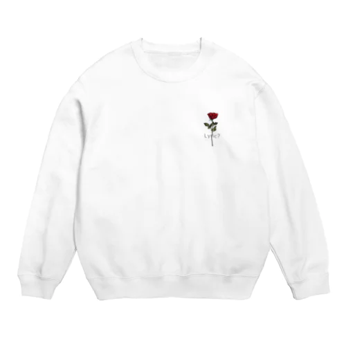 Rose Crew Neck Sweatshirt