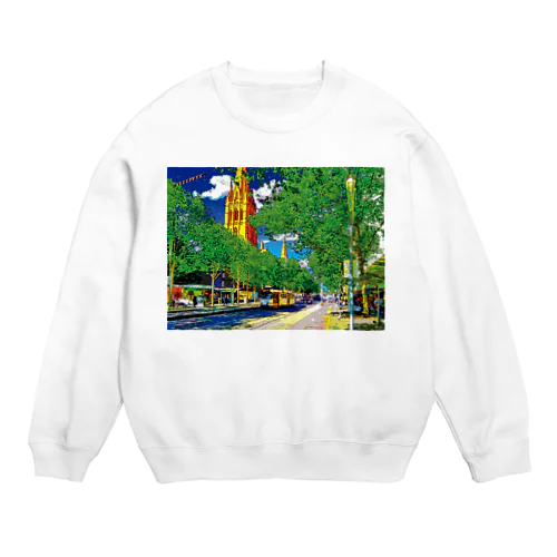 オーストラリア メルボルンのスワンストンストリート Crew Neck Sweatshirt