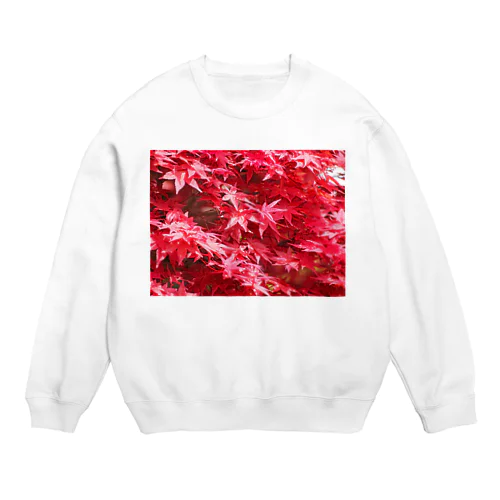 鮮やかなもみじ Crew Neck Sweatshirt