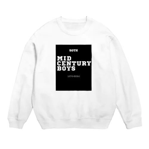 50th MID CENTURY BOYS Crew Neck Sweatshirt