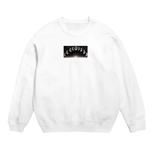 -満ち欠けのリズム- Crew Neck Sweatshirt