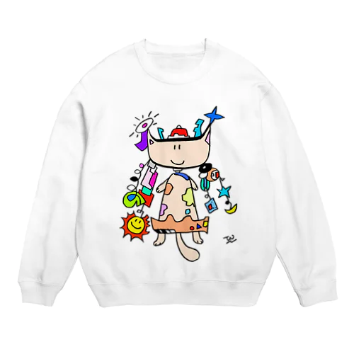 にゃんが選ぶ気まぐれバカンス必須アイテム2024 Crew Neck Sweatshirt