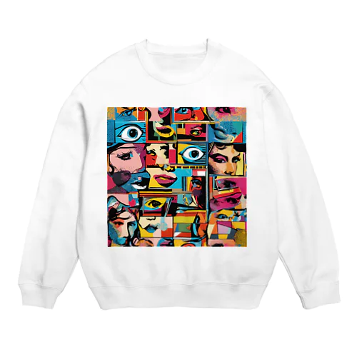 ポップアート Crew Neck Sweatshirt