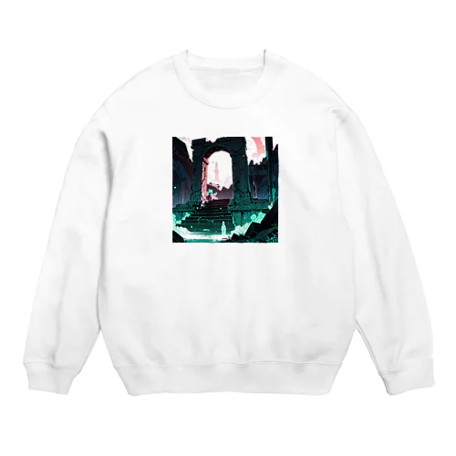 異世界への入り口 Crew Neck Sweatshirt