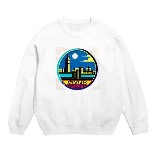 Fantasy city2 Crew Neck Sweatshirt