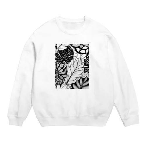 熱帯植物 Crew Neck Sweatshirt