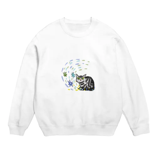 どこで生まれても Crew Neck Sweatshirt