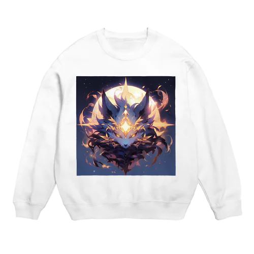 【モンスターシリーズ】オオカミ Crew Neck Sweatshirt