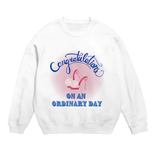 Congratulations！ Crew Neck Sweatshirt