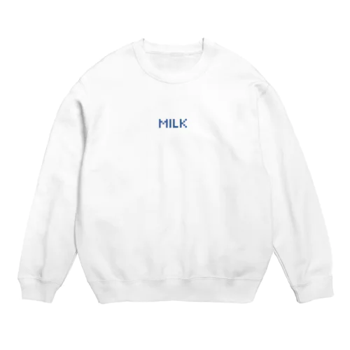 カクカクmilk Crew Neck Sweatshirt