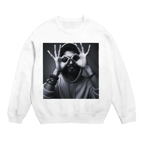 ヒップホップ Crew Neck Sweatshirt