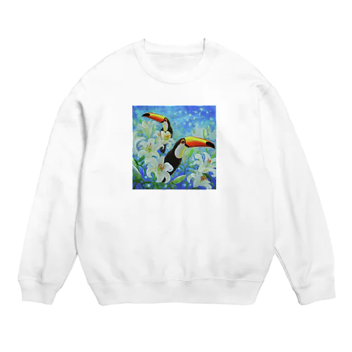 オニオオハシ Crew Neck Sweatshirt