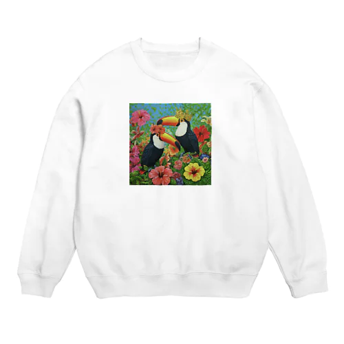 オニオオハシ Crew Neck Sweatshirt