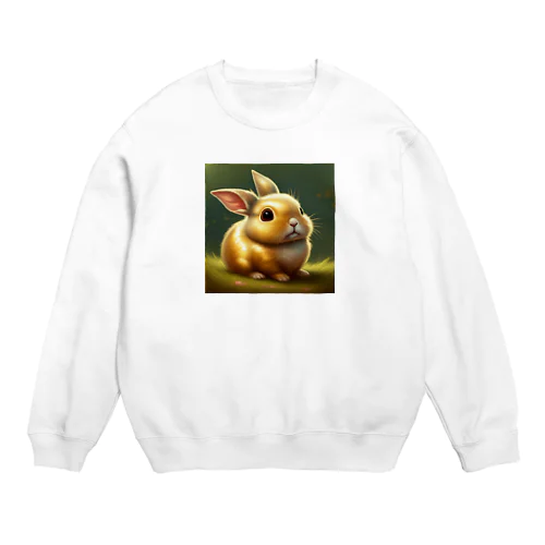 金色のうさぎ Crew Neck Sweatshirt