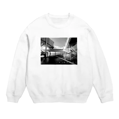 飛行機 Crew Neck Sweatshirt