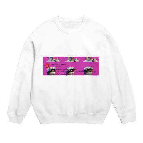 dav_error Crew Neck Sweatshirt