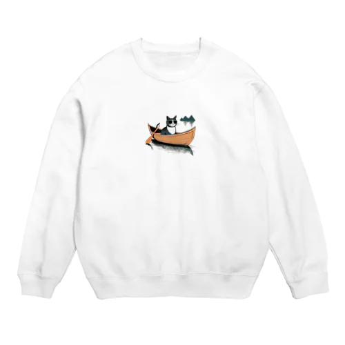 ネコグラさん　2 Crew Neck Sweatshirt