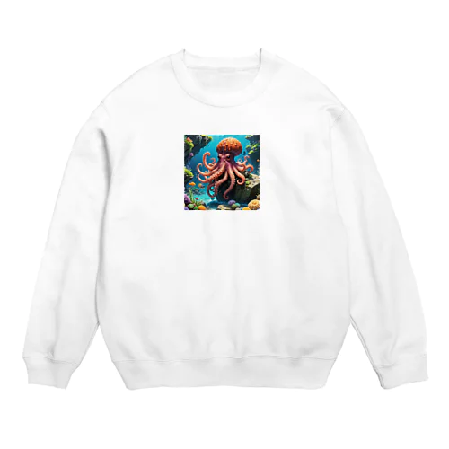 タコ Crew Neck Sweatshirt