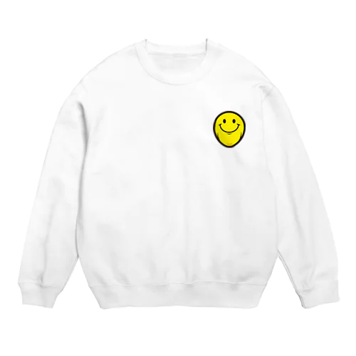 for one's smile Crew Neck Sweatshirt