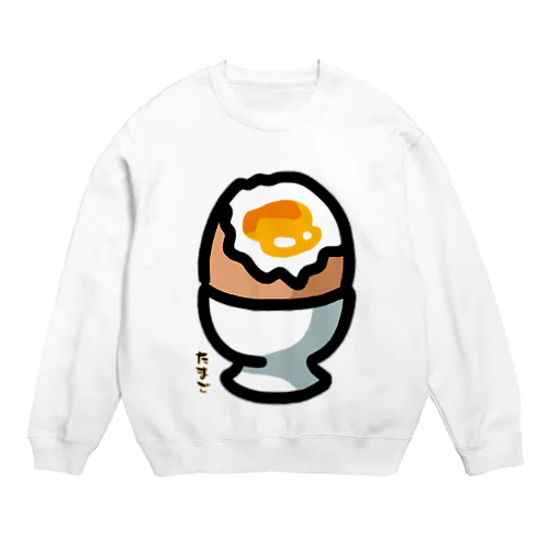 半熟玉子_240724 Crew Neck Sweatshirt