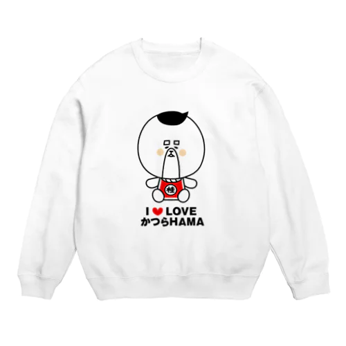 土佐弁を喋るかつらHAMA Crew Neck Sweatshirt