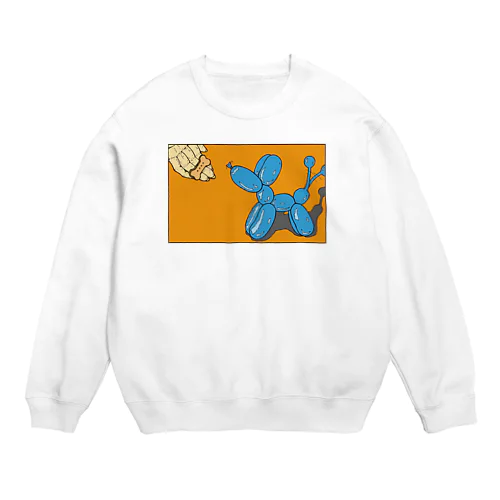 GOOD　BOY（BLUE) Crew Neck Sweatshirt