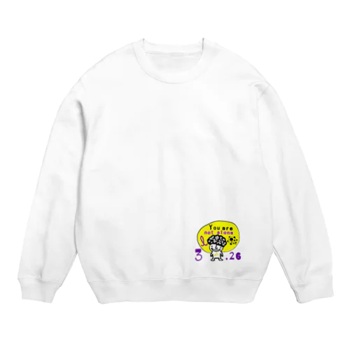 むらさき のうさま Crew Neck Sweatshirt