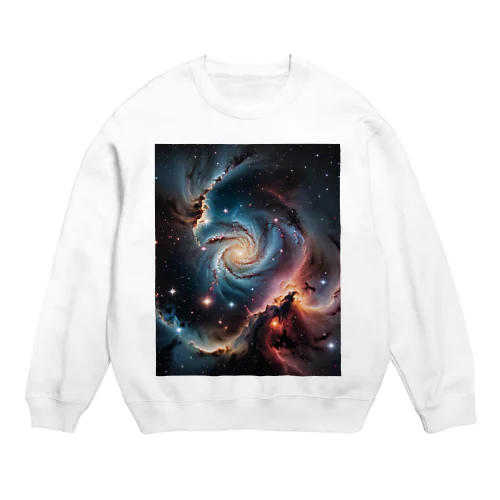 生まれ変わる宇宙 Crew Neck Sweatshirt