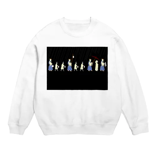 狐の嫁入り Crew Neck Sweatshirt