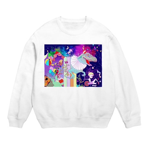 circusざうるす Crew Neck Sweatshirt